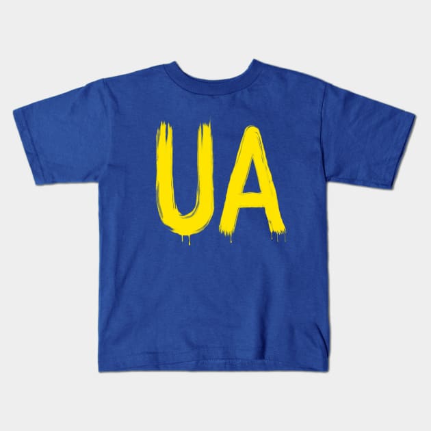 ua Kids T-Shirt by xlhombat